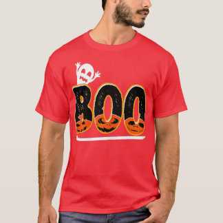 Ich bin gerade hier für das Boos Funny Halloween G T-Shirt