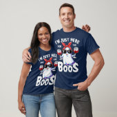Ich bin gerade hier für das Boos Funny Halloween G T-Shirt (Unisex)