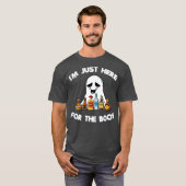 Ich bin gerade hier für das Boos Halloween Drink B T-Shirt (Vorne ganz)