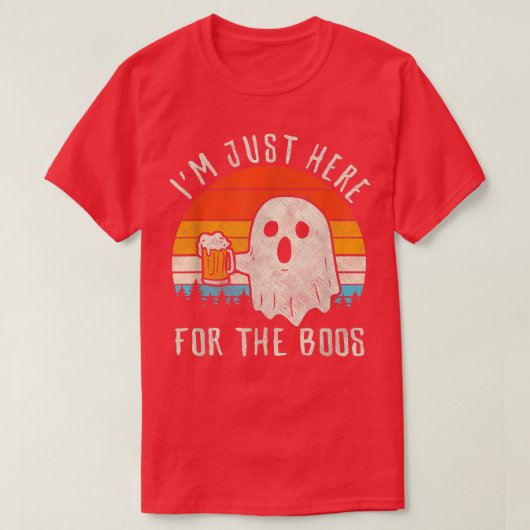 Ich bin gerade hier für das Boos Shirt Funny Gift (Design vorne)