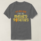 Ich bin gerade hier für das Mashed Kartoffeln Xmas T-Shirt (Design vorne)