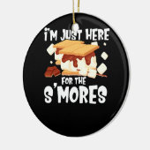 Ich bin gerade hier für das Smores Campfire S'More Keramik Ornament (Links)