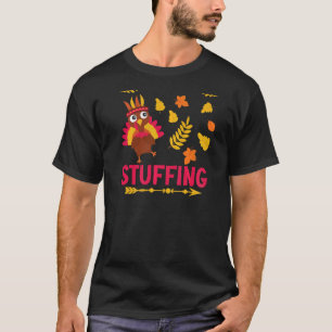 Ich bin gerade hier für den Feiertag Thanksgiv T-Shirt