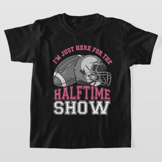 Ich bin gerade hier für den Halbzeitshow Basketbal T-Shirt (Ablage )