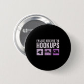 Ich bin gerade hier für den Hookups Funny Camp Rv Button (Vorne & Hinten)