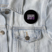 Ich bin gerade hier für den Hookups Funny Camp Rv Button (Beispiel)