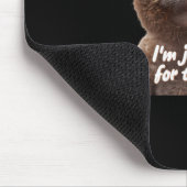 Ich bin gerade hier für den langsamen Loris Sticke Mousepad (Ecke)