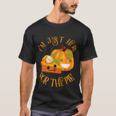 Ich bin gerade hier für den T-Shirt (Vorderseite)