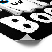 Ich bin gerade hier für die Boos Fun Halloween-Bie Poster (Ecke)