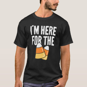 Ich bin gerade hier für die Candy Mais Funny Kids T-Shirt