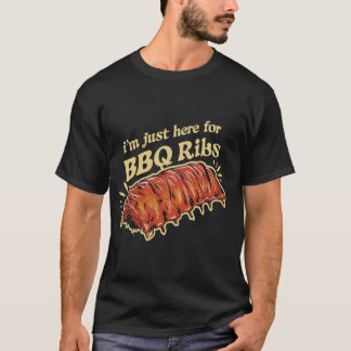 Ich bin gerade hier für die GRILLEN Barbecue Smoke T-Shirt