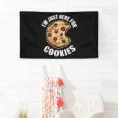 Ich bin gerade hier für die Kekse Weihnachten Banner (Insitu)