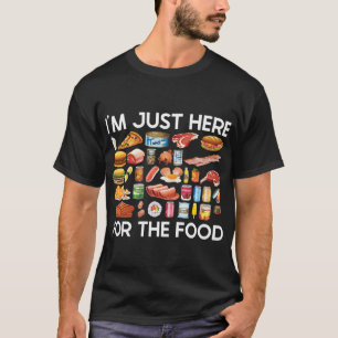Ich bin gerade hier für die lustige Pizza Bacon Su T-Shirt