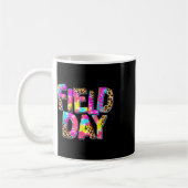 Ich bin gerade hier für Field Day Leopard Gefärbte Kaffeetasse (Links)
