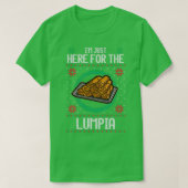 Ich bin gerade hier für Lumpia T-Shirt (Design vorne)