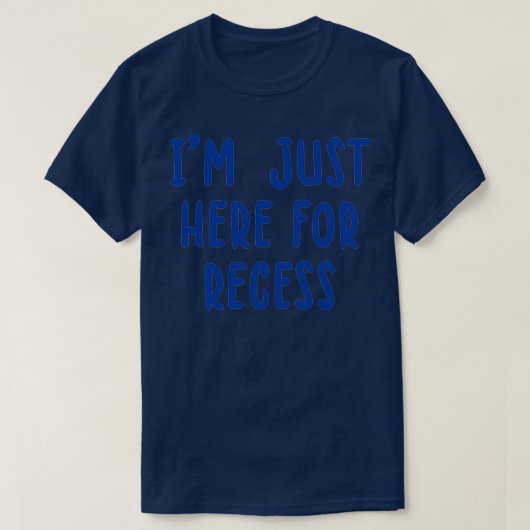 Ich bin gerade hier für Reception 2 T-Shirt (Design vorne)