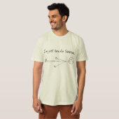 Ich bin gerade hier für Savasana T-Shirt (Vorne ganz)