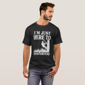 Ich bin gerade hier, um den Tree Climber Retro Arb T-Shirt (Vorne ganz)
