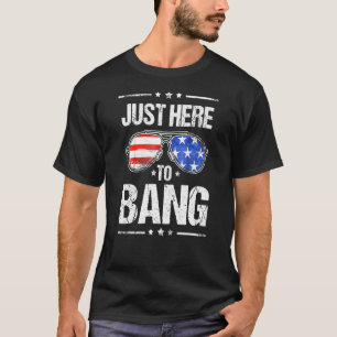 Ich bin gerade hier, um die Sonnenbrille der US-Fl T-Shirt