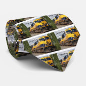 Ich bin gerade Loco: Alaska-Eisenbahn Krawatte (Gerollt)