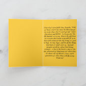 Ich bin gerade sayin'… fühlen, das bald besser karte (Innenseite)