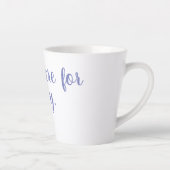 Ich bin gerade wegen der Freude hier Milchtasse (Rechts)