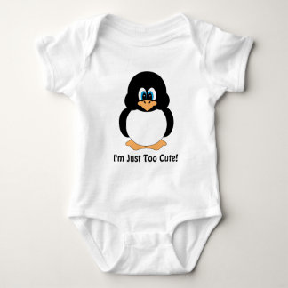 Ich bin gerade zu niedlicher Penguin Baby Strampler