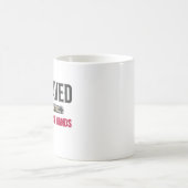 Ich bin Gerettet, aber Sie können diese Hände noch Kaffeetasse (Mittel)