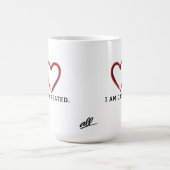 Ich bin geschaffen kaffeetasse (Mittel)