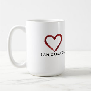 Ich bin geschaffen kaffeetasse
