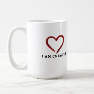 Ich bin geschaffen kaffeetasse