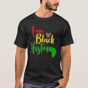 Ich bin Geschichte Kinder Mädchen Geschichte Monat T-Shirt