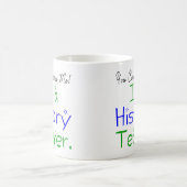 Ich bin Geschichtslehrer. Kaffeetasse (Mittel)