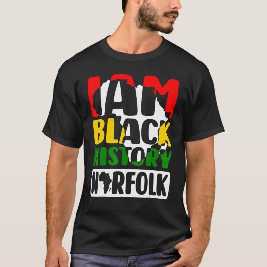 Ich bin Geschichtsmonat Afrikaner oder Leute T-Shirt (Vorderseite)