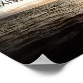 "Ich bin gesegnet zu existieren" Motivation Affirm Poster (Ecke)