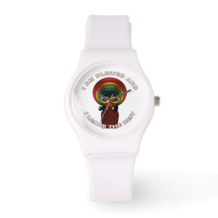 Ich bin gesegnetes inspiriertes motiviertes armbanduhr