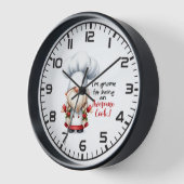 Ich bin gespannt, weil ich ein Phantastischer Koch Uhr (Winkel)