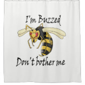 Ich bin gestört, störe mich nicht duschvorhang (Vorderseite)