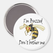 Ich bin gestört, störe mich nicht magnet (Vorderseite/Rückseite)