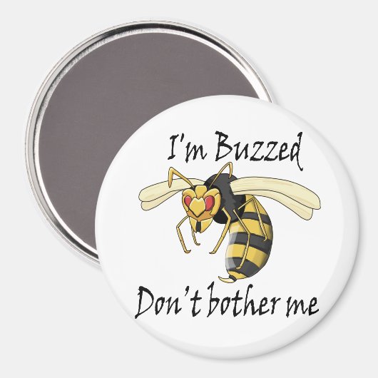 Ich bin gestört, störe mich nicht magnet (Vorderseite/Rückseite)