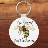 Ich bin gestört, störe mich nicht schlüsselanhänger (Vorderseite)