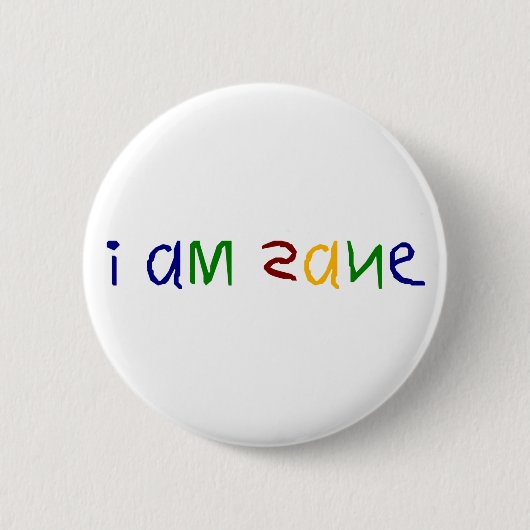 Ich bin gesunder Knopf Button (Vorderseite)