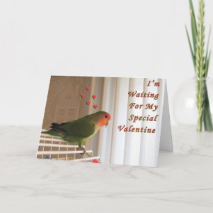 Ich bin Gewartet Feiertagskarte