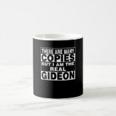 Ich bin Gideon Funny Personalisierter Spaß Kaffeetasse (Mittel)