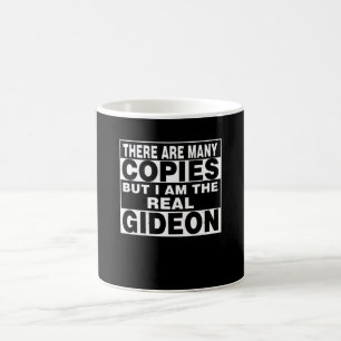 Ich bin Gideon Funny Personalisierter Spaß Kaffeetasse