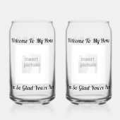 Ich bin Glad Soda Glass Dosenglas (Vorderseite)