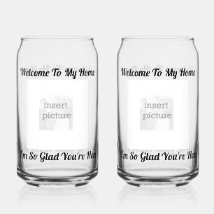 Ich bin Glad Soda Glass Dosenglas