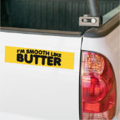Ich bin glatt wie Butter Autoaufkleber (Auf Lkw)