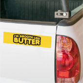 Ich bin glatt wie Butter Autoaufkleber (Auf Lkw)