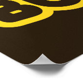 Ich bin glatt wie Butter Poster (Ecke)